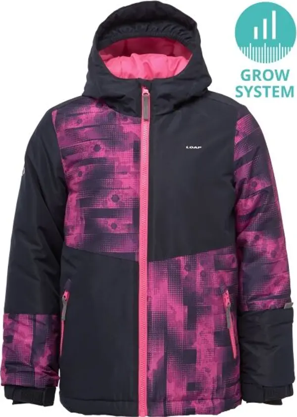 LOAP LOAP CUPRA GROW SYSTEM Детско ски яке с растяща кройка, черно, размер 158-164