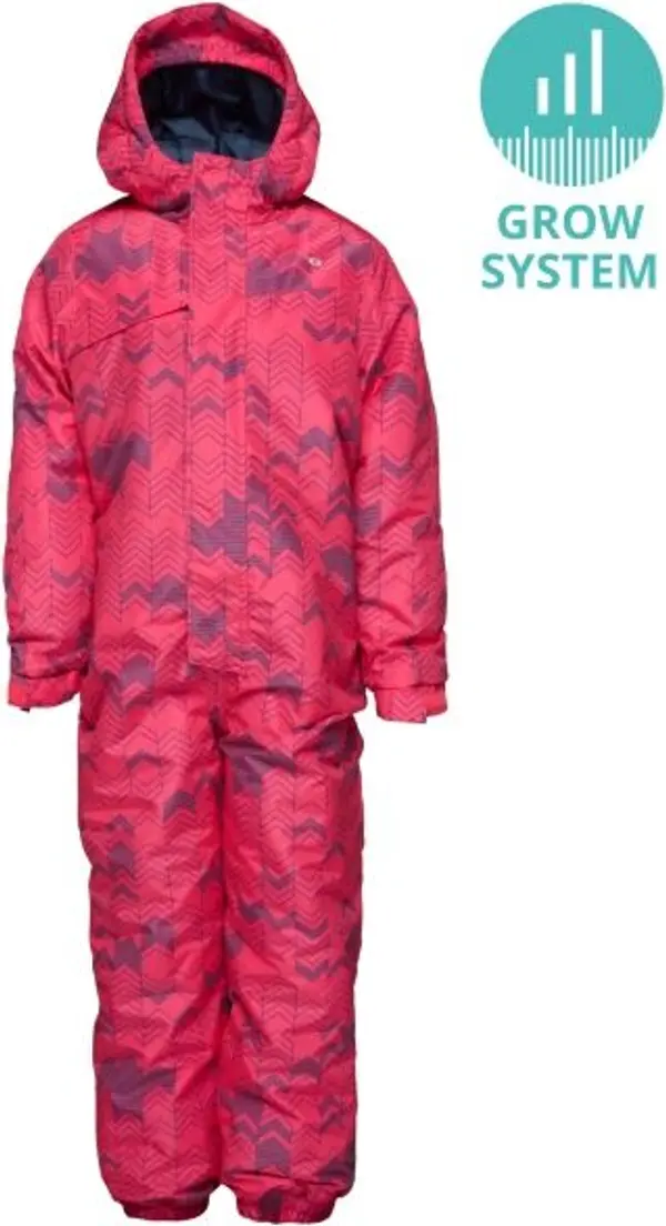 LOAP LOAP CUVEN GROW SYSTEM Детски ски гащеризон с растяща кройка, розово, размер