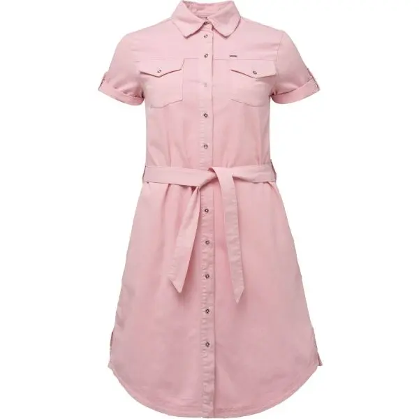 LOAP LOAP DILONA Дамска рокля, розово, размер