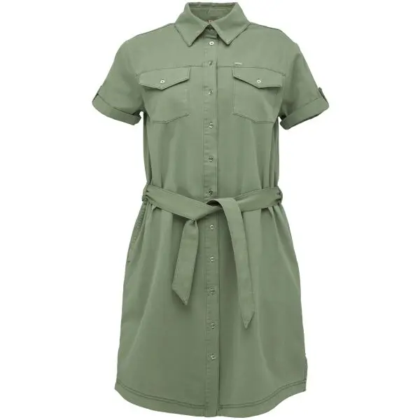 LOAP LOAP DINARA Дамска рокля, зелено, размер