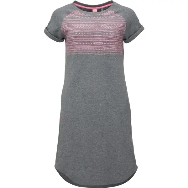 LOAP LOAP ECDONA Дамска рокля, сиво, размер