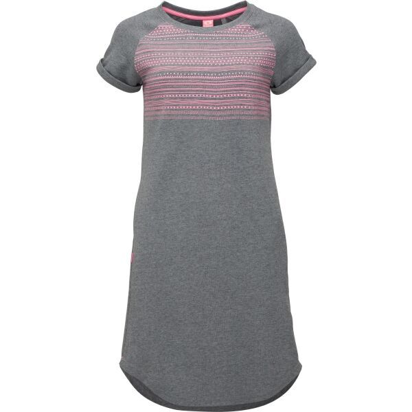 LOAP LOAP ECDONA Дамска рокля, сиво, размер