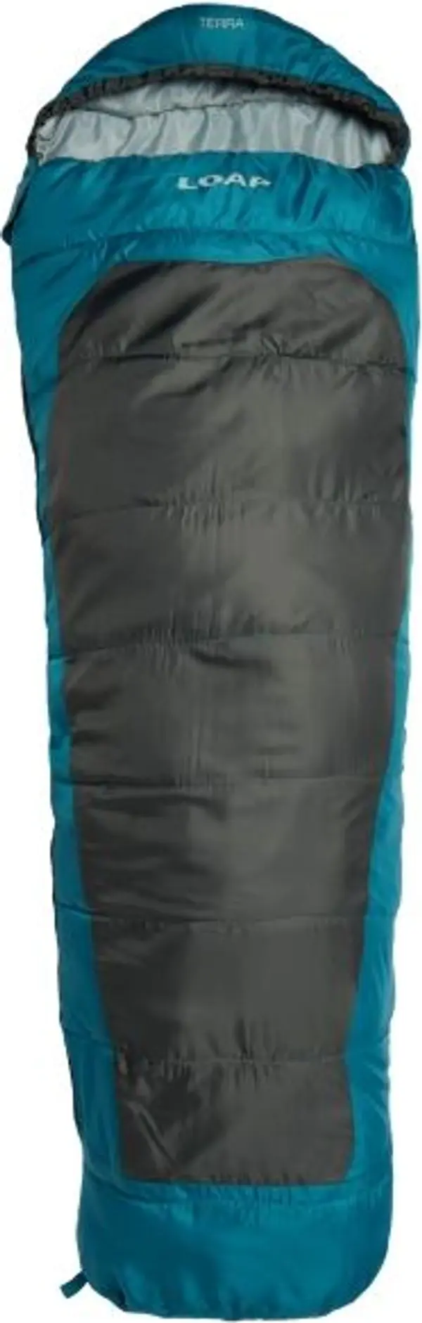 LOAP LOAP ESCADE Спален чувал, тюркоазено, размер 220 см - десен цип