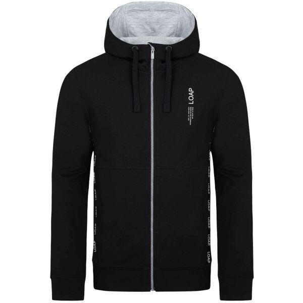 Loap Loap EWOLUCION Мъжки суитшърт, черно, размер