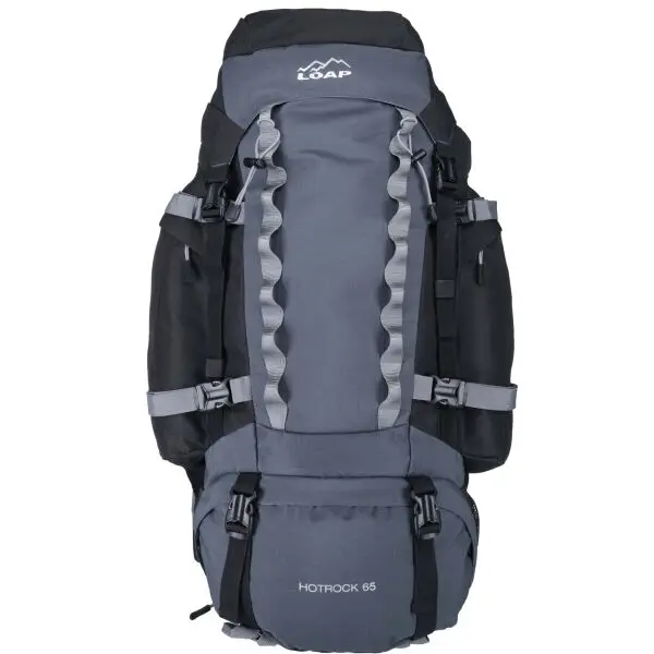 LOAP LOAP HOTROCK 65 Туристическа раница, тъмносиво, размер