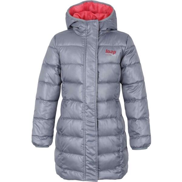 Loap Loap ILIVANA Детско дълго яке, сиво, размер