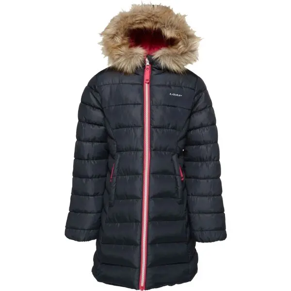 LOAP LOAP INDALA Зимно яке за момичета, тъмносин, размер 112-116