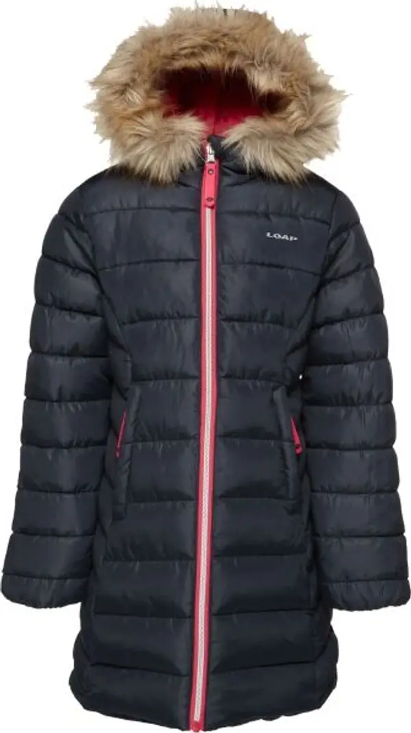 LOAP LOAP INDALA Зимно яке за момичета, тъмносин, размер 134-140