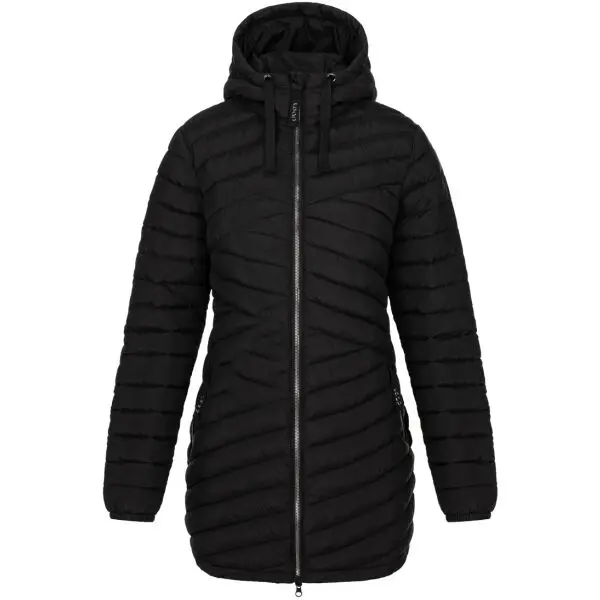 LOAP LOAP JEDUCHA Дамско дълго яке, черно, размер