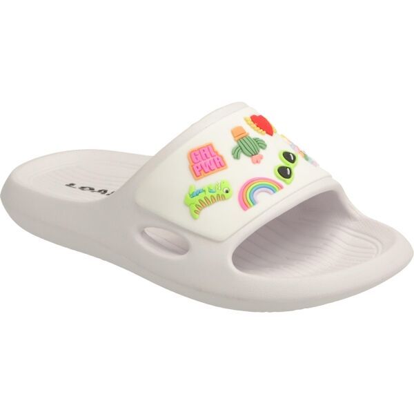 Loap Loap JUNKY Момичешки джапанки, бяло, размер