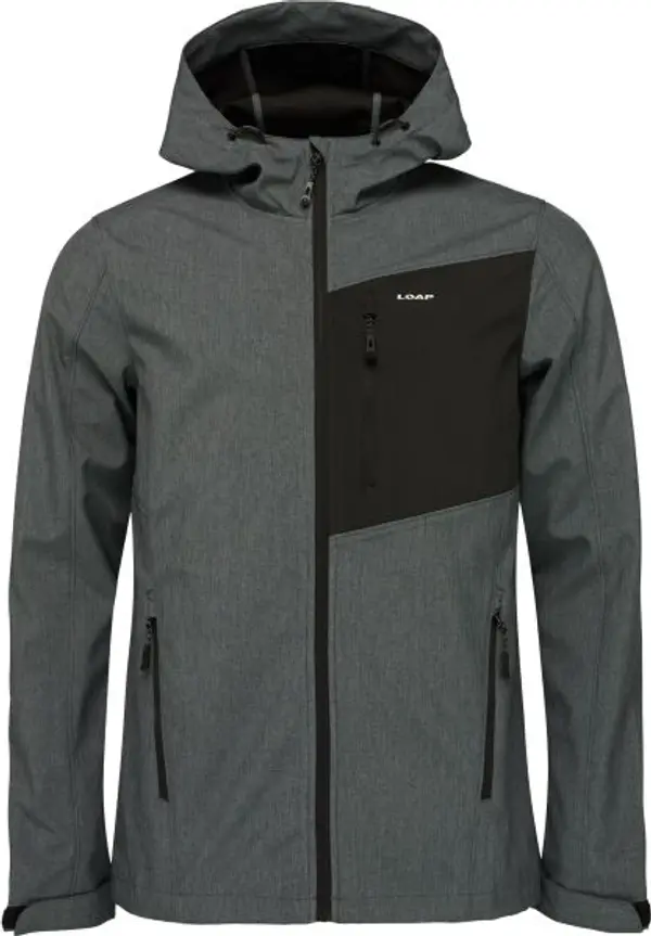 LOAP LOAP LARON Мъжко яке от софтшел, тъмносиво, размер