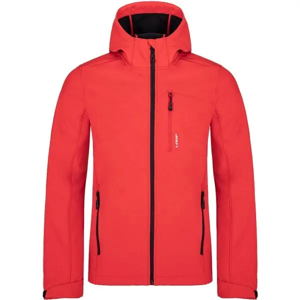 LOAP LOAP LECAR Мъжко софтшел яке, червено, размер