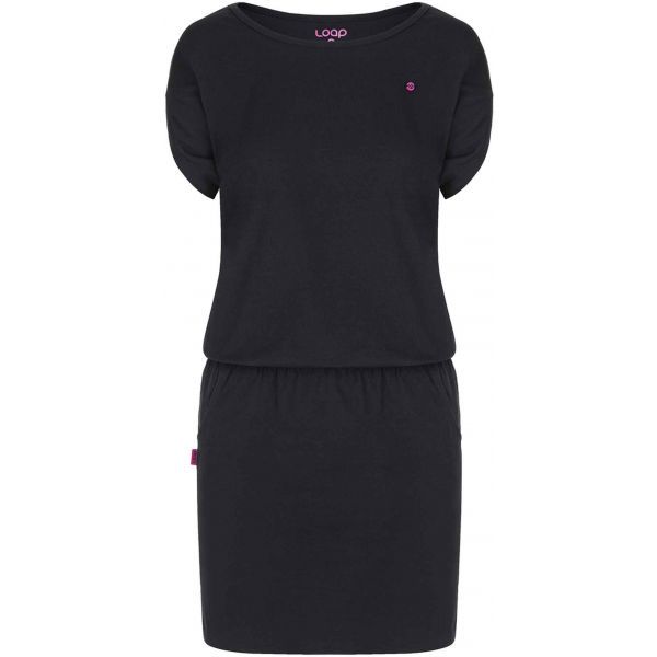 Loap Loap ABLEMELA Дамска рокля, черно, размер XS