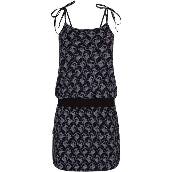 Loap Loap BAZUKA Дамска рокля, черно, размер XS