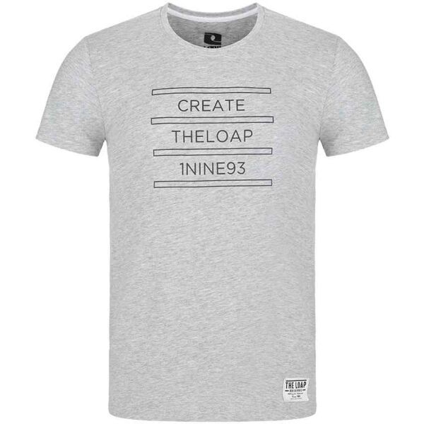 Loap Loap BOGART Мъжка тениска, сиво, размер M