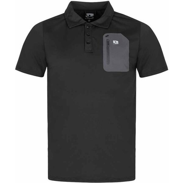 Loap Loap MYLAP Мъжка тениска-бързо съхнеща, черно, размер M