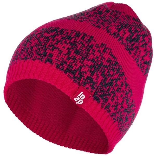 Loap Loap ZODIE Детска зимна шапка, розово, размер 50-52