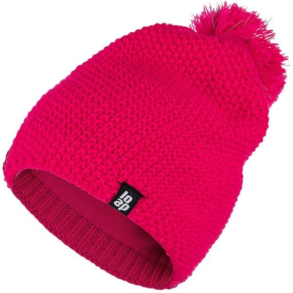 Loap Loap ZOLO Детска зимна шапка, розово, размер 46-48