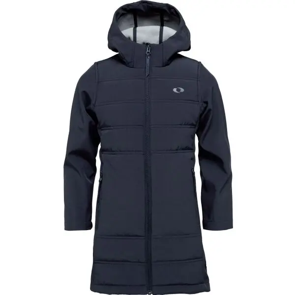 LOAP LOAP LODIN Дамско дълго яке от софтшел, тъмносин, размер 158-164