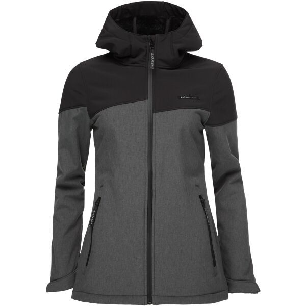 LOAP LOAP LUDYSA Дамско софтшел яке, тъмносиво, размер