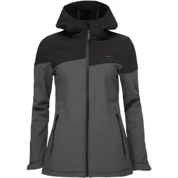 LOAP LOAP LUDYSA Дамско софтшел яке, тъмносиво, размер