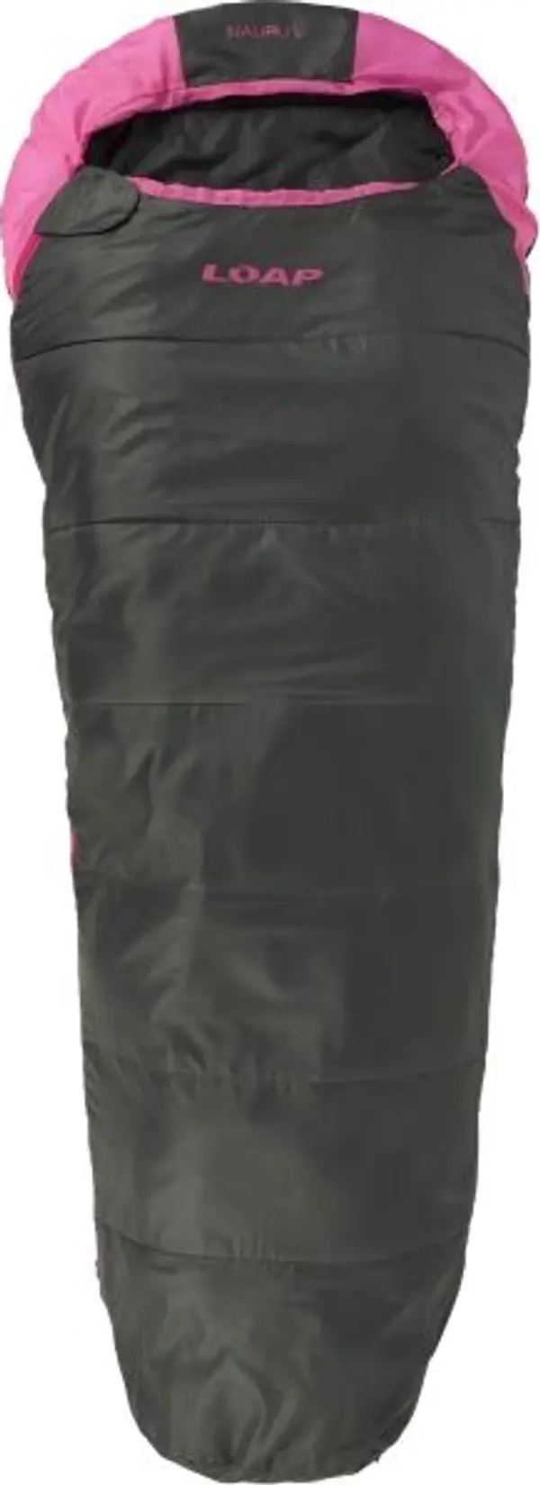 LOAP LOAP NAURU L Дамски спален чувал, тъмносиво, размер 195 см - десен цип