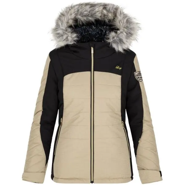 LOAP LOAP OKIDASA Дамско скиорско яке, бежово, размер