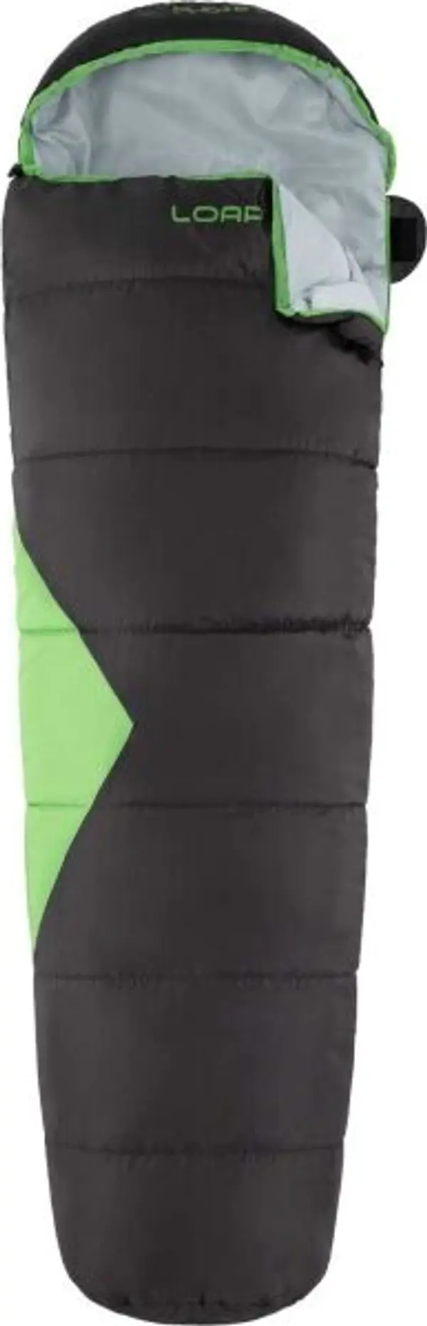 LOAP LOAP PHASE L Дамски спален чувал, тъмносиво, размер 195 см - ляв цип