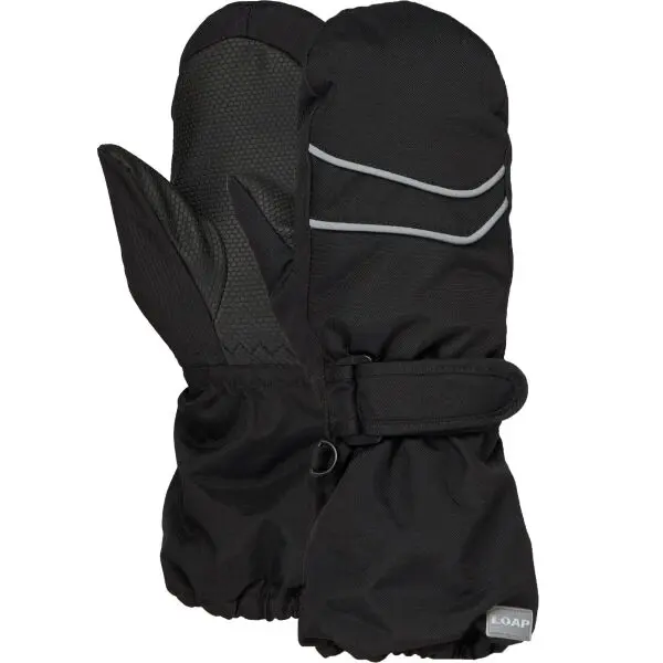 LOAP LOAP RIHAN Детски ръкавици тип лапа, черно, размер 1-2Y