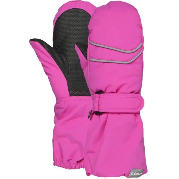 LOAP LOAP RIHAN Детски ръкавици тип лапа, розово, размер 2-3Y