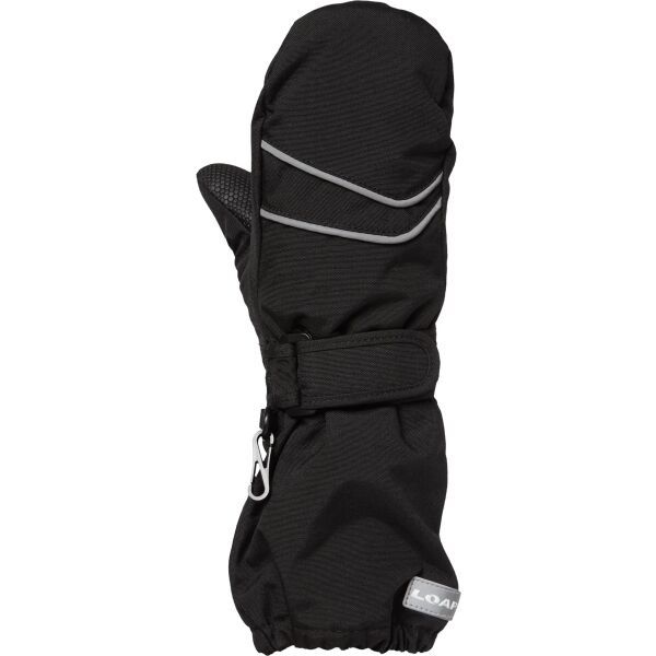 LOAP LOAP RUDA Детски  ръкавици с оформен палец, черно, размер