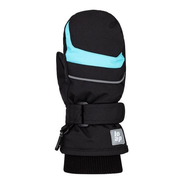 Loap Loap RULA Детски  ръкавици с оформен палец, черно, размер