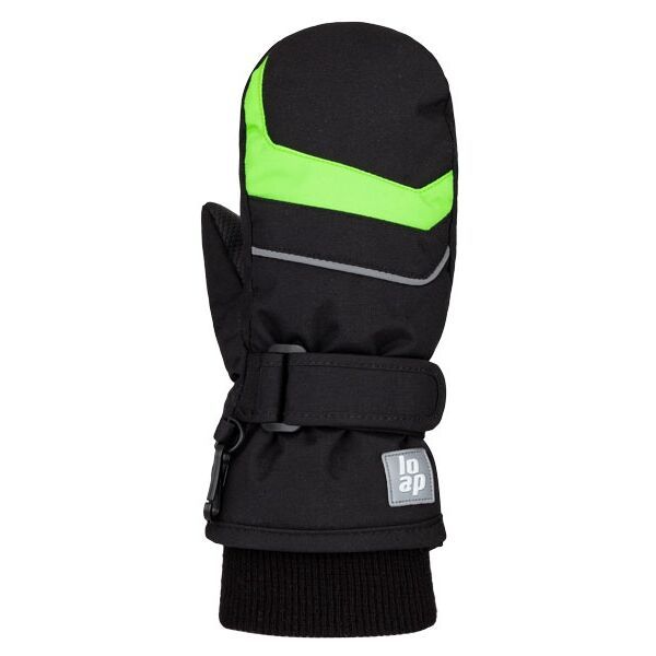 Loap Loap RULA Детски  ръкавици с оформен палец, черно, размер