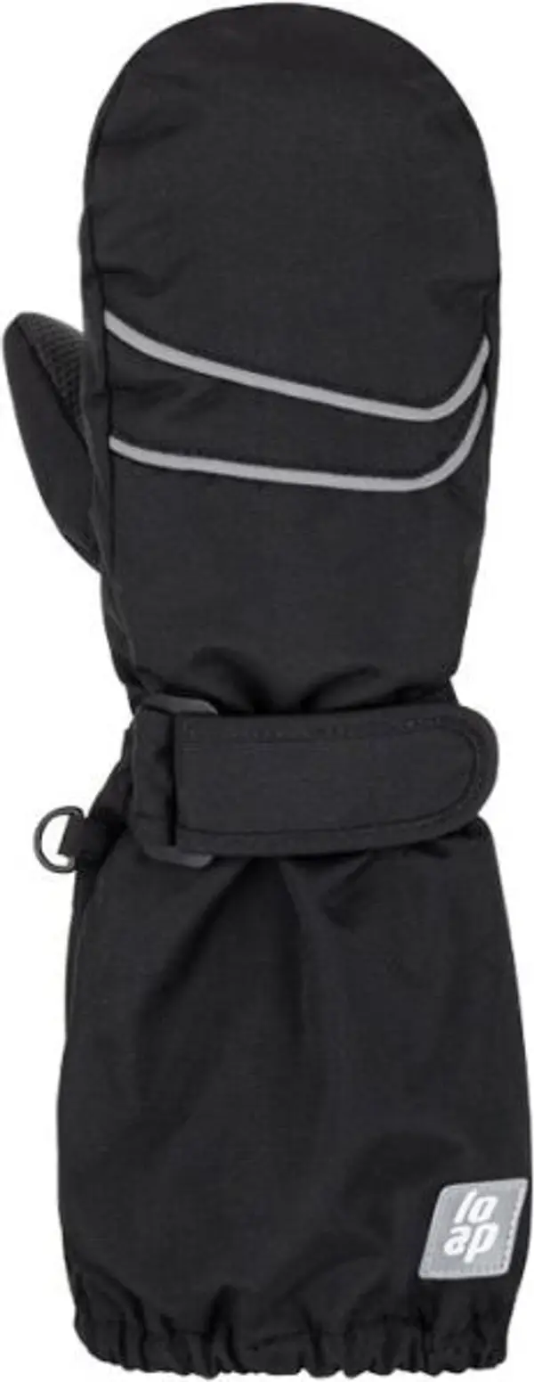 LOAP LOAP RUPON Детски ръкавици с един пръст, черно, размер 1-2Y