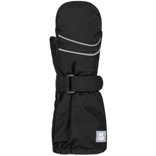 Loap Loap RUSLAN Детски  ръкавици с оформен палец, черно, размер