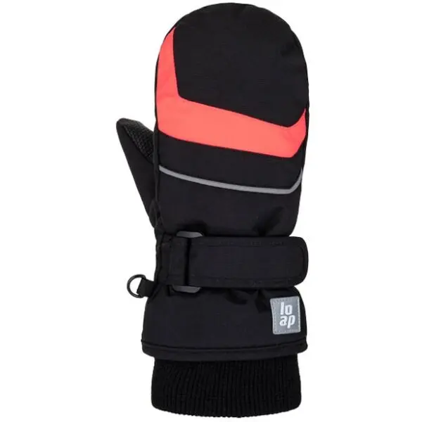 LOAP LOAP RUTI Детски едно пръстови ръкавици, черно, размер 12Y