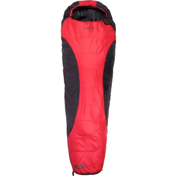 LOAP LOAP SOLLE Спален чувал, червено, размер 220 см - десен цип