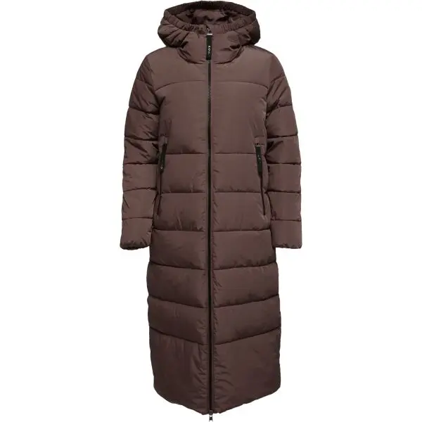 LOAP LOAP TARLENA Дамско дълго яке, кафяво, размер