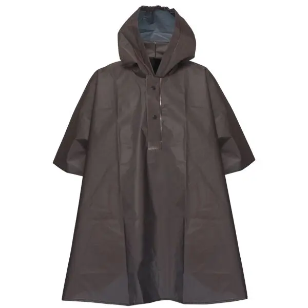 LOAP LOAP XOBERI Детско водоустойчиво пончо, тъмносиво, размер 3-5Y