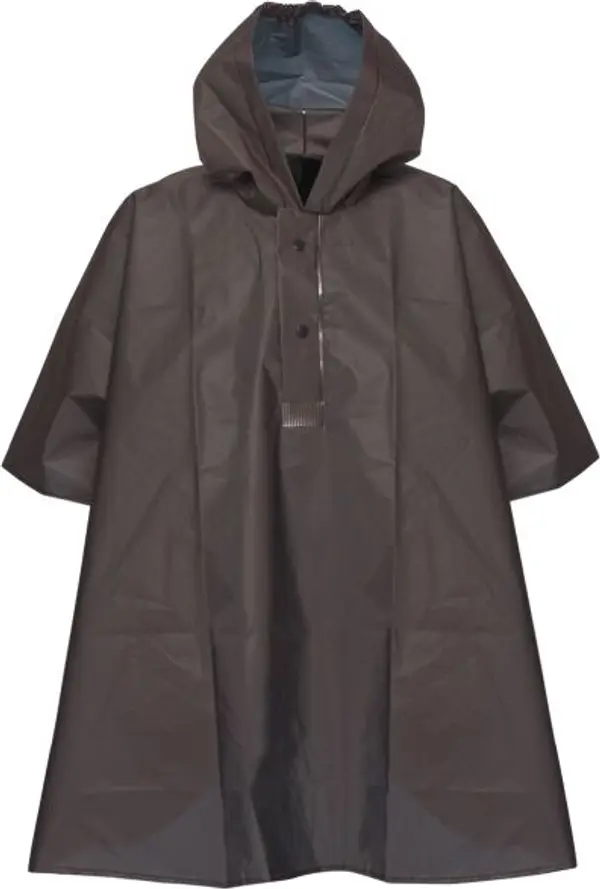 LOAP LOAP XOBERI Детско водоустойчиво пончо, тъмносиво, размер 9-12Y