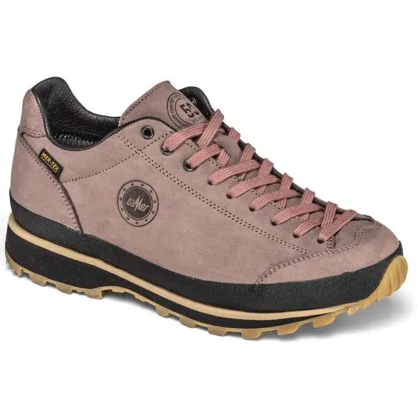 Lomer Lomer BIO NATURALE LOW 5OTH ANN W Дамски трекинг обувки, розово, размер
