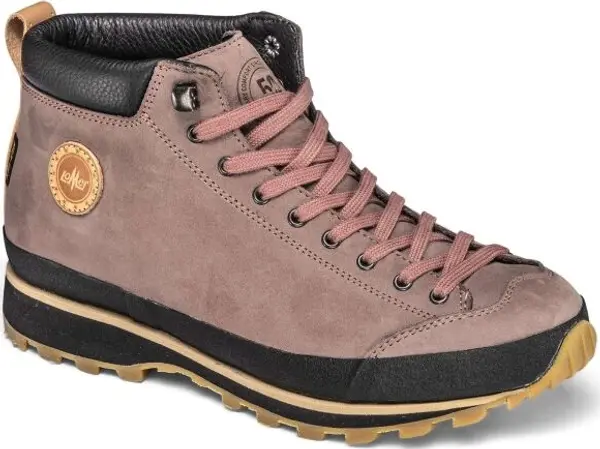 Lomer Lomer BIO NATURALE MID 5OTH ANN W Дамска трекинг обувка, розово, размер