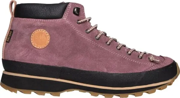 Lomer Lomer BIO NATURALE MID MTX SUEDE Дамски обувки, винен, размер