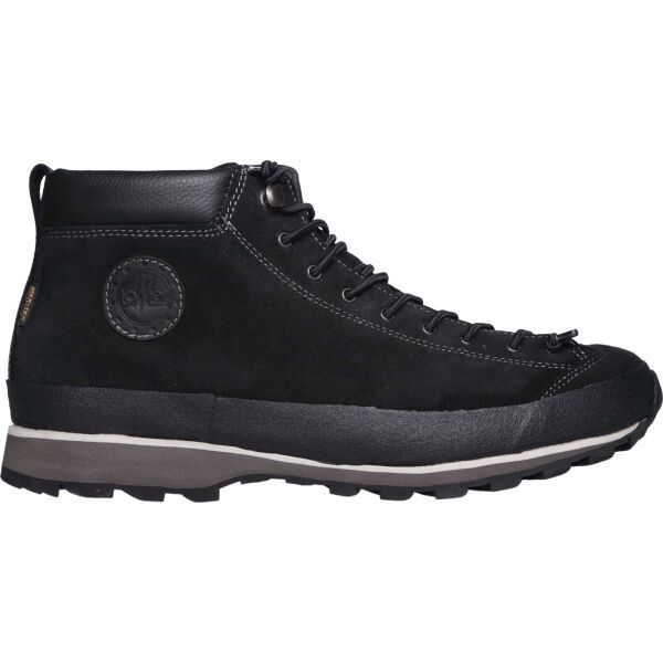 Lomer Lomer BIO NATURALE MID MTX SUEDE Мъжки обувки, черно, размер