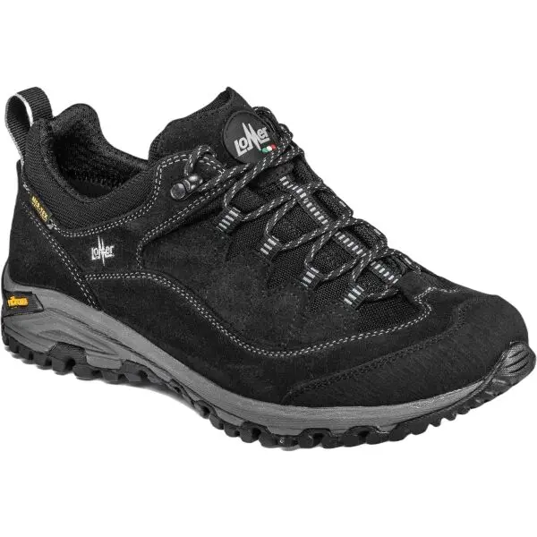 Lomer Lomer SELLA II MTX NUBUCK Мъжки обувки за туризъм, черно, размер