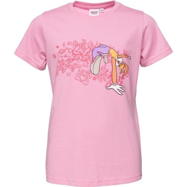 LOONEY TUNES LOONEY TUNES LOLA SHORT JUMP Момичешка тениска, розово, размер