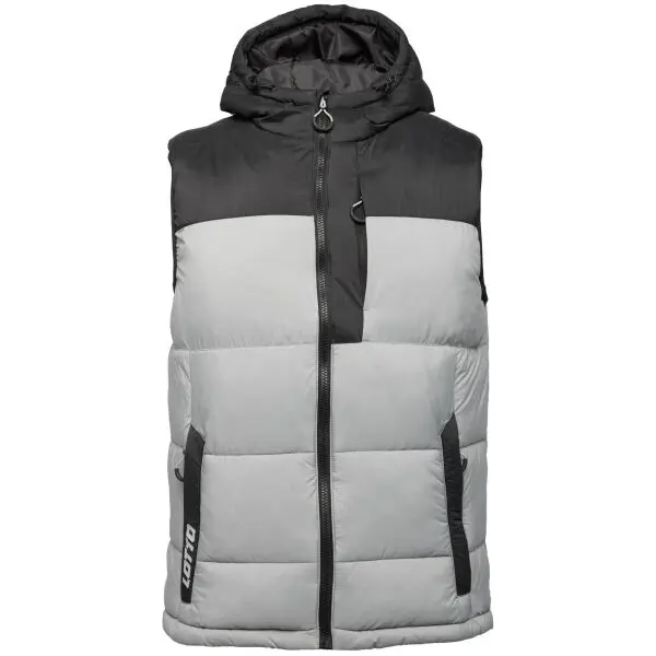 Lotto Lotto ADONY Мъжки капитониран елек, сиво, размер