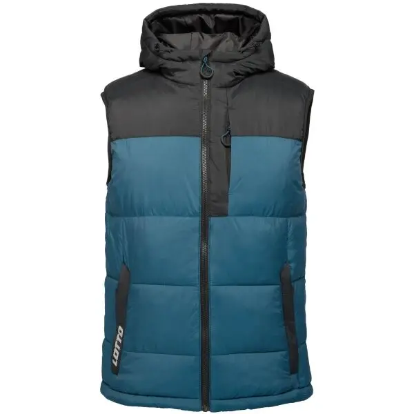 Lotto Lotto ADONY Мъжки капитониран елек, тъмносин, размер