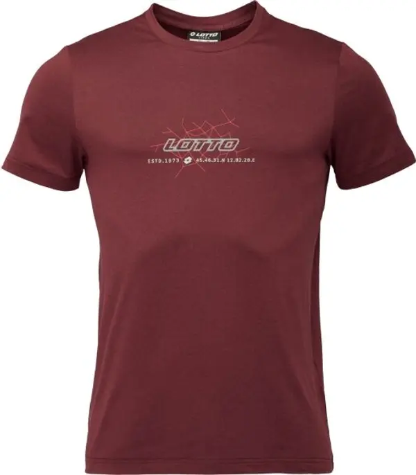 Lotto Lotto AHARON Мъжка тениска, винен, размер