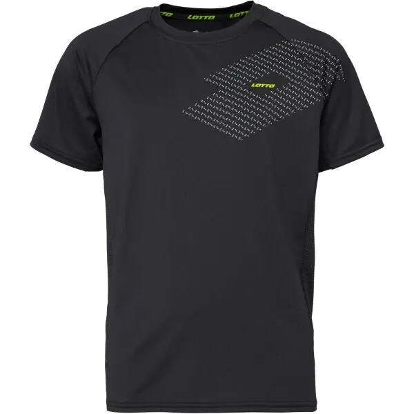 Lotto Lotto ALETTO Момчешка тениска, черно, размер 152-158